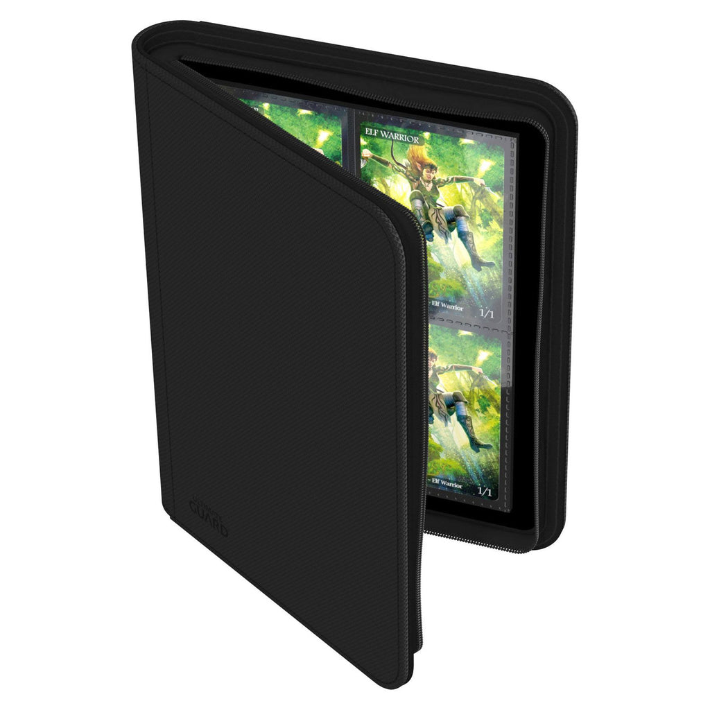 Productafbeelding Ultimate Guard Zipfolio 160 8-Pocket Xenoskin - Zwart