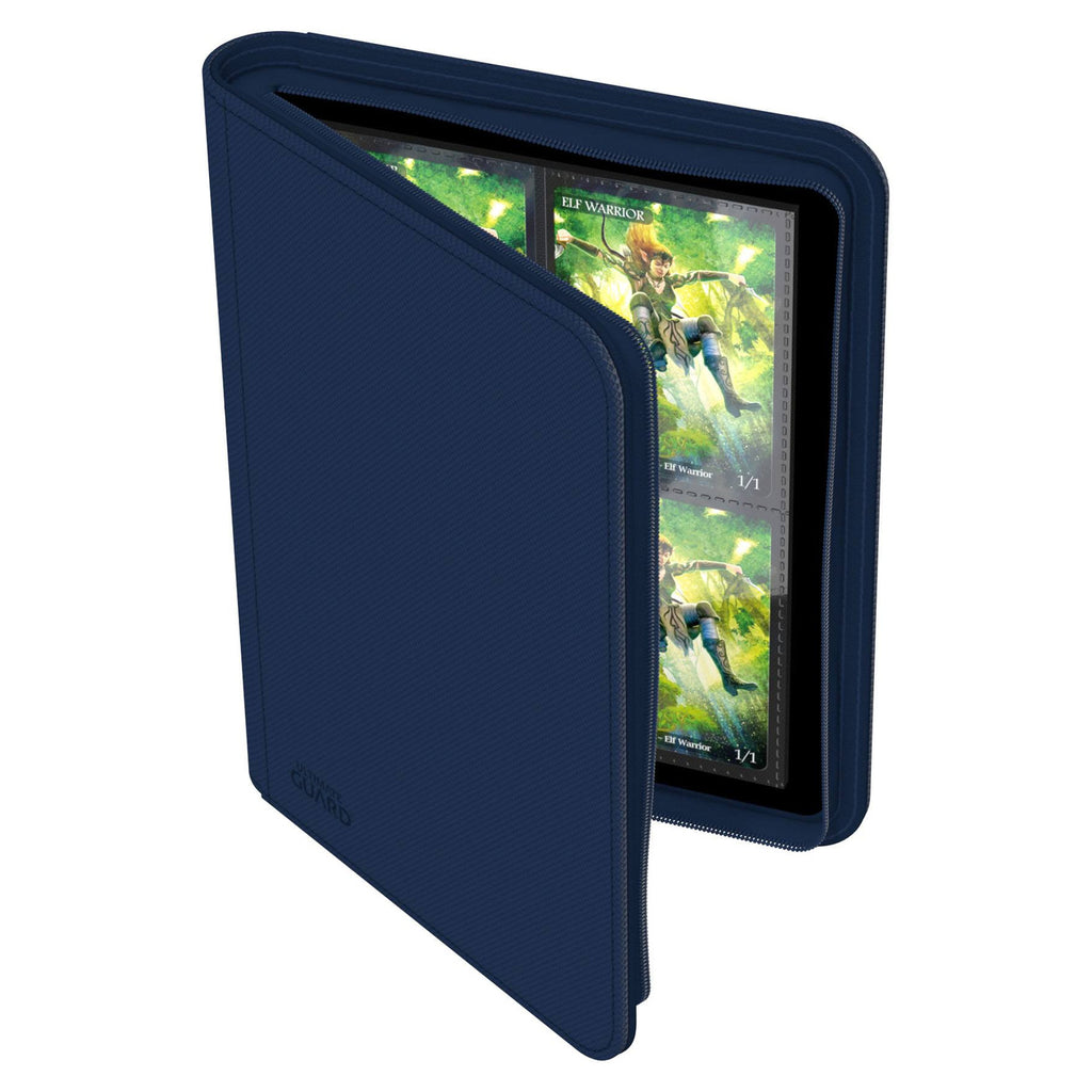 Productafbeelding Ultimate Guard Zipfolio 160 8-Pocket Xenoskin - Blauw