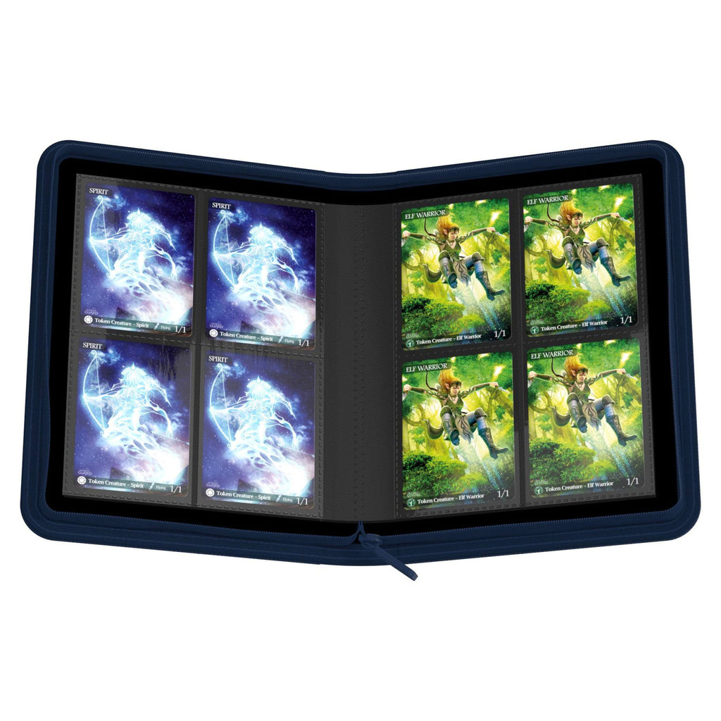 Productafbeelding Ultimate Guard Zipfolio 160 8-Pocket Xenoskin - Blauw