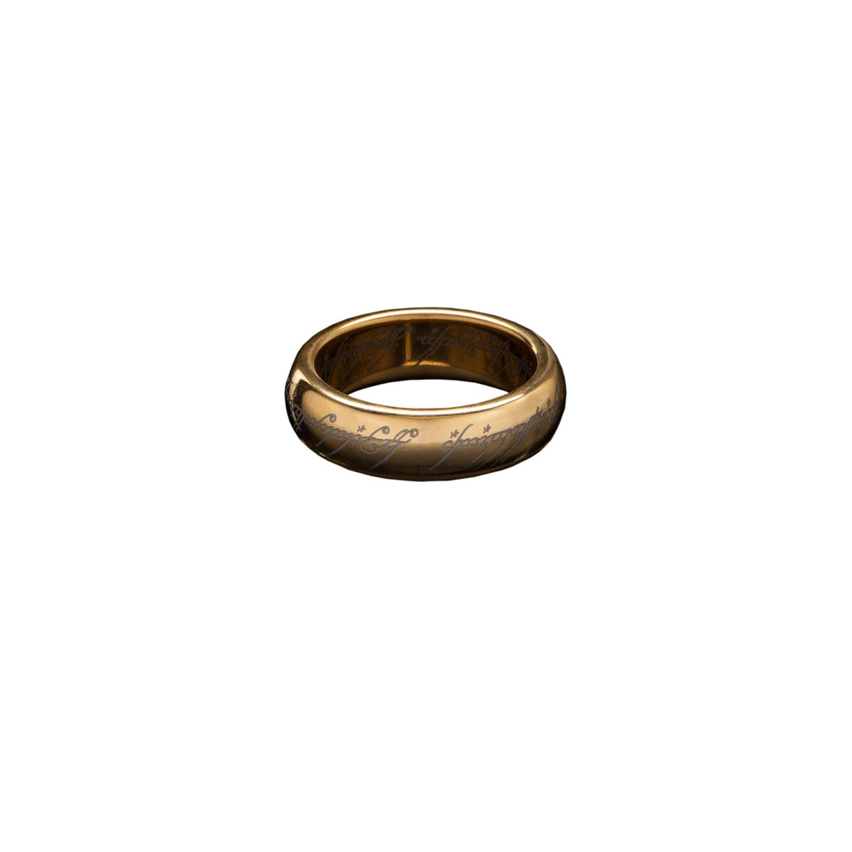 Productafbeelding In de Ban van de Ring Wolfraam Ring De Ene Ring (verguld) Maat