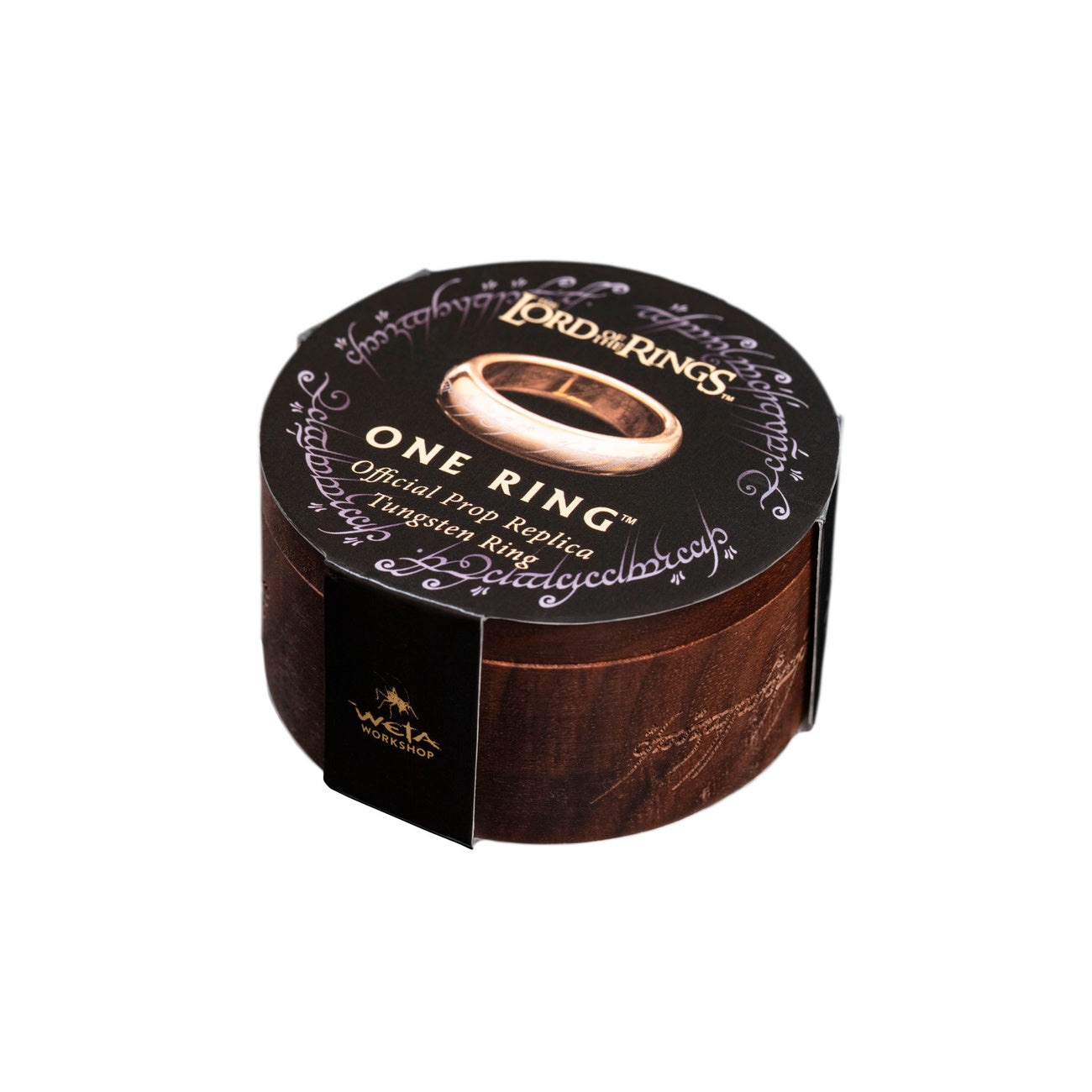 Productafbeelding In de Ban van de Ring Wolfraam Ring De Ene Ring (verguld) Maat