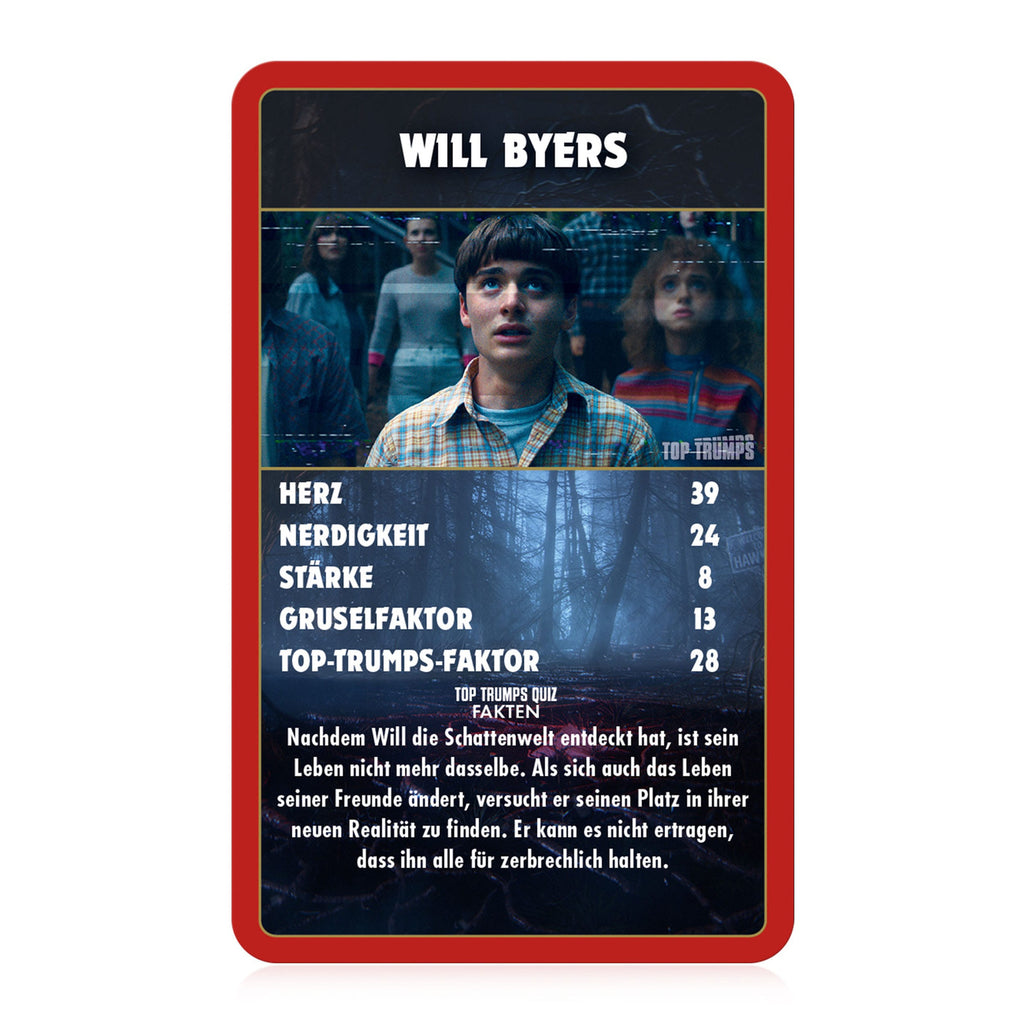 Productafbeelding Stranger Things Kaartspel Top Trumps Collectables