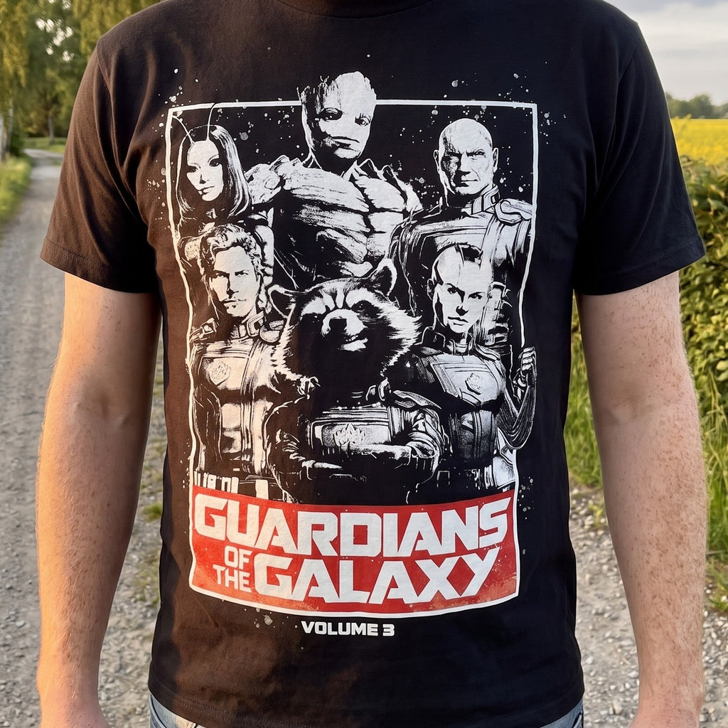 Productafbeelding Guardians Vol. 3 T-shirt zwart - Guardians of the Galaxy