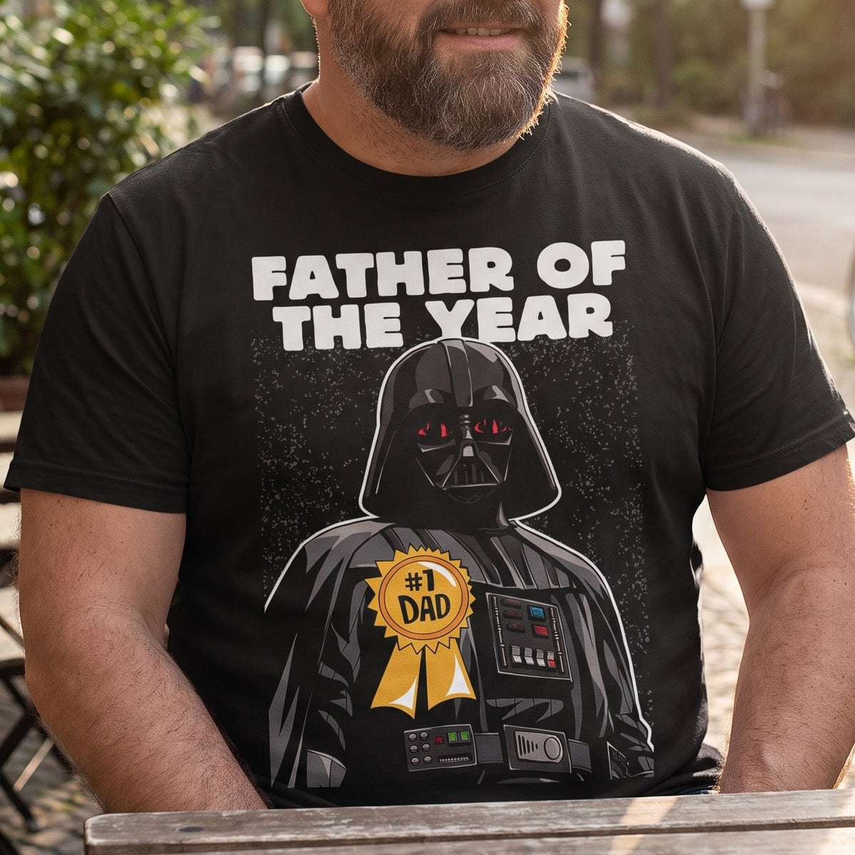 Productafbeelding Darth Vader Father of the Year T-shirt - Star Wars
