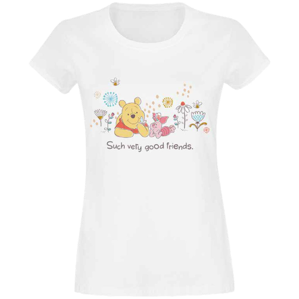 Productafbeelding Winnie de Poeh - Good Friends Dames T-shirt wit