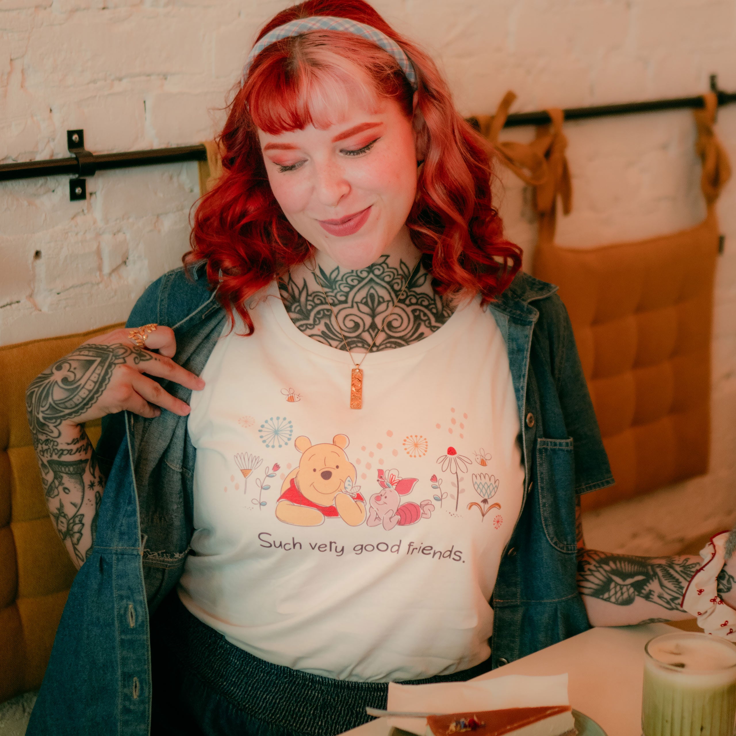 Productafbeelding Winnie de Poeh - Good Friends Dames T-shirt wit
