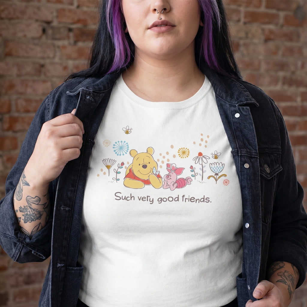 Productafbeelding Winnie de Poeh - Good Friends Dames T-shirt wit
