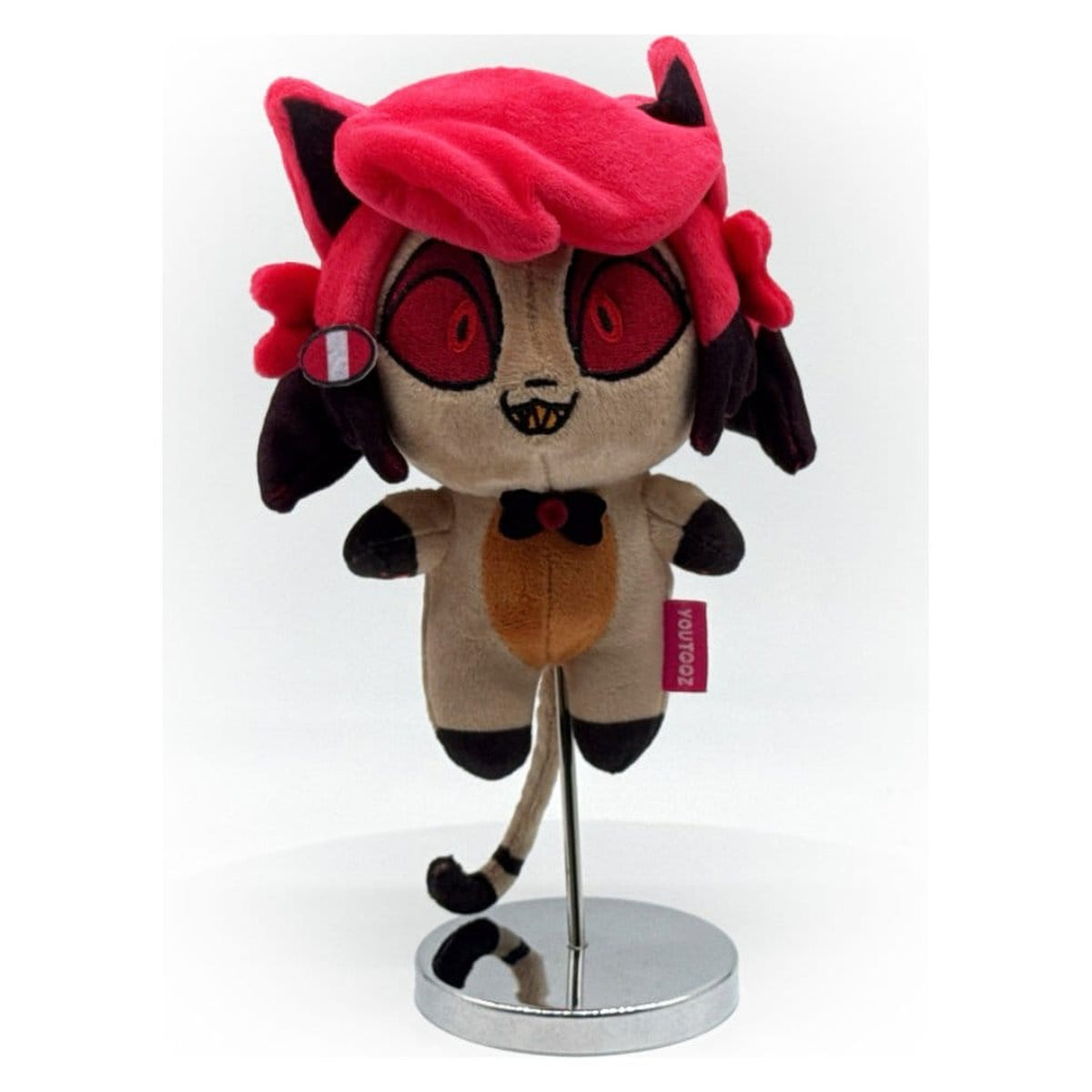 Productafbeelding Hazbin Hotel - Alastor Kitty pluche sleutelhanger