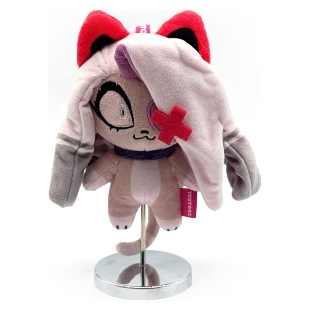 Productafbeelding Hazbin Hotel - Vaggie Kitty pluchen sleutelhanger