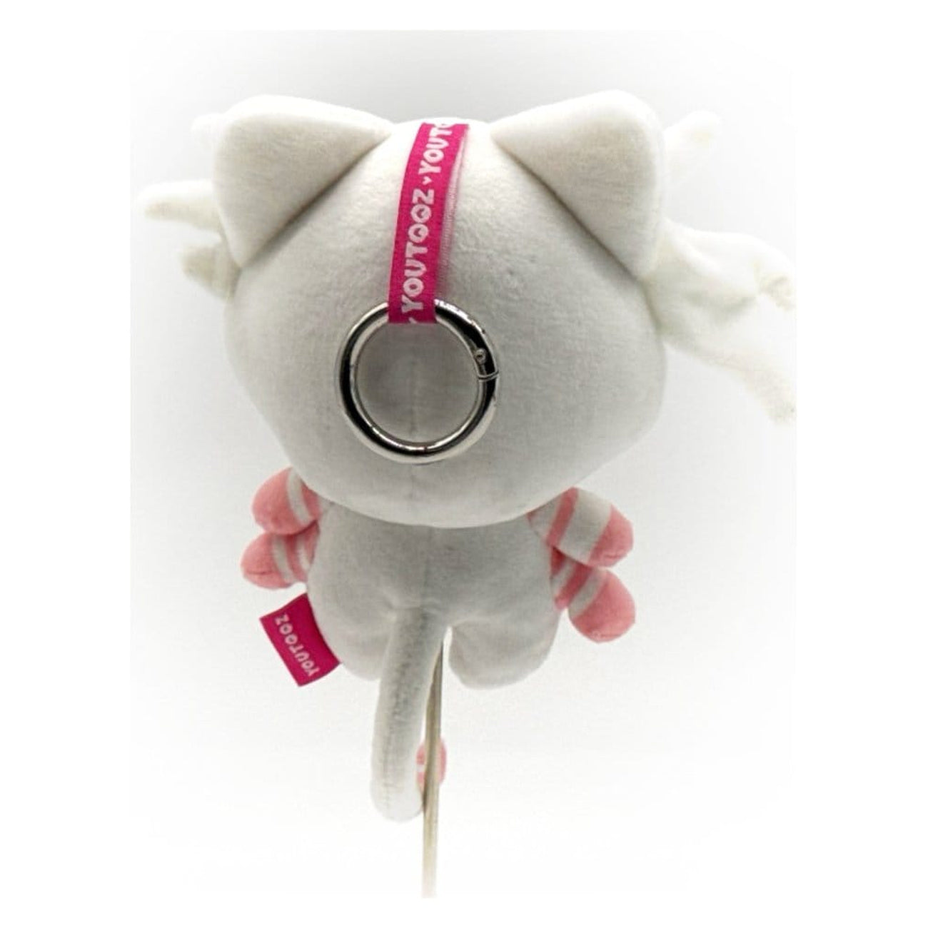 Productafbeelding Hazbin Hotel - Angel Dust Kitty pluchen sleutelhanger