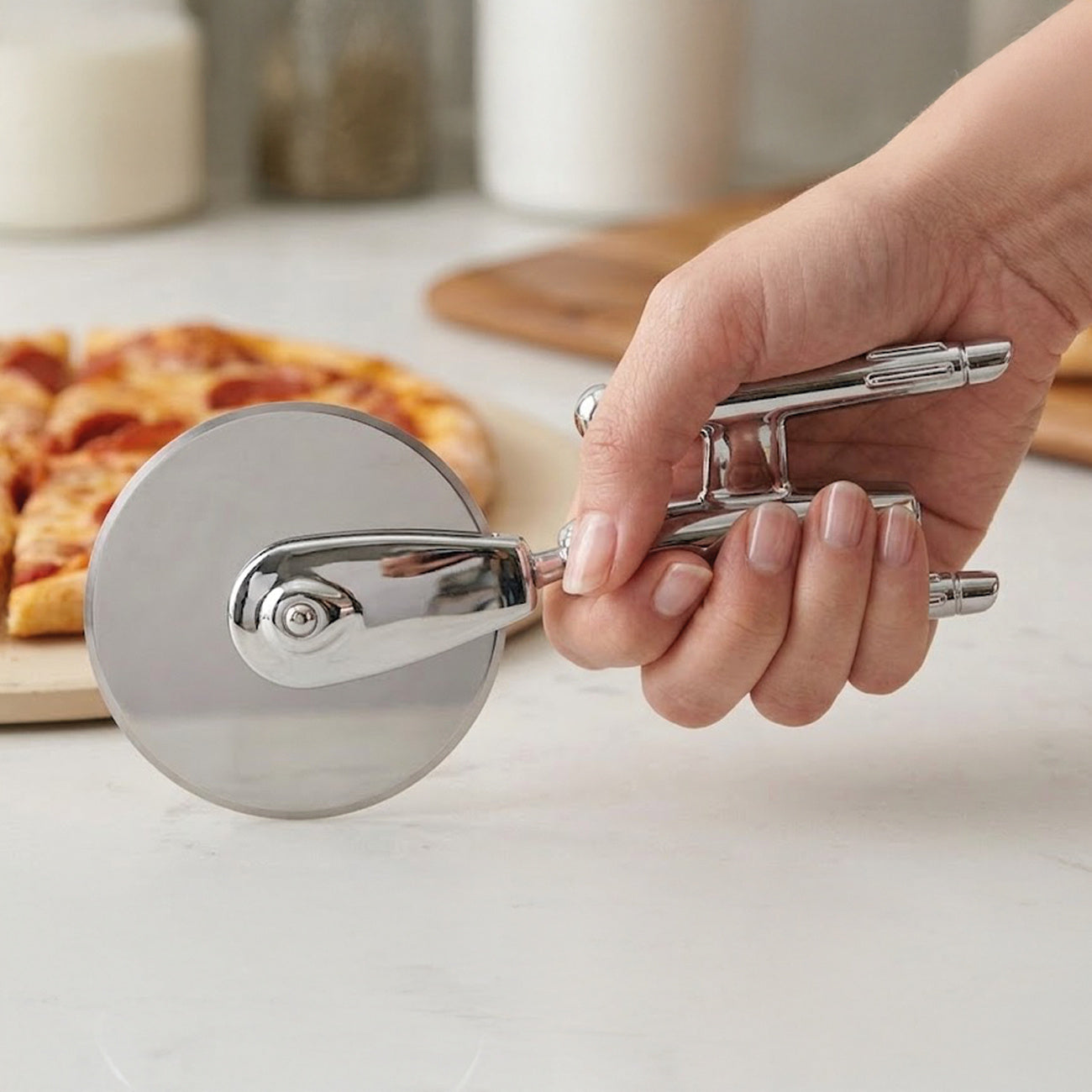 Productafbeelding Star Trek - Enterprise Pizzasnijder