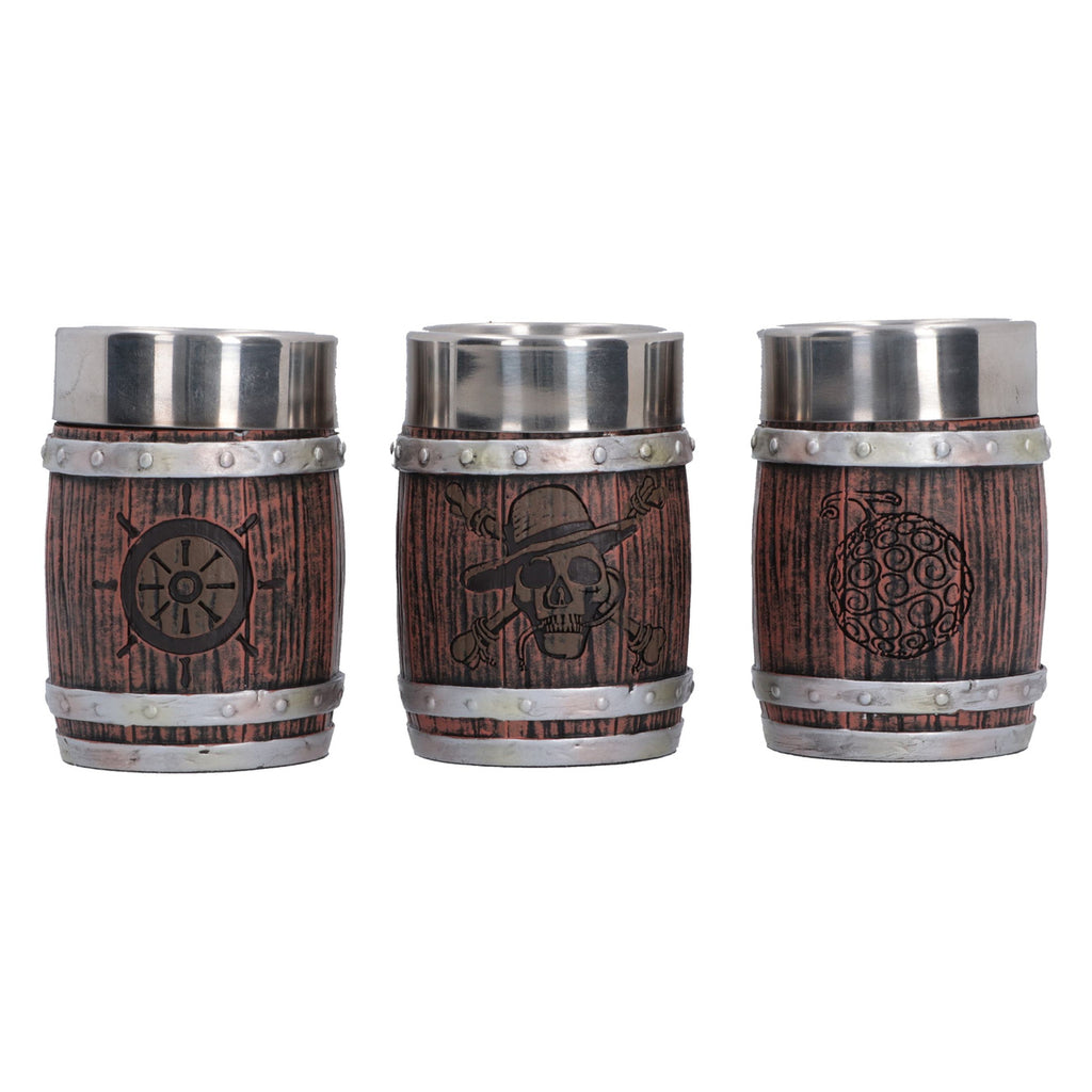 Productafbeelding One Piece - Shotglaasjes set van 3