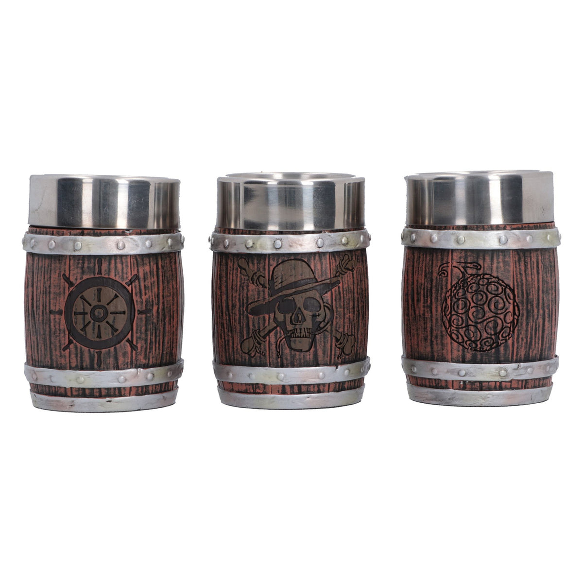 Productafbeelding One Piece - Shotglaasjes set van 3