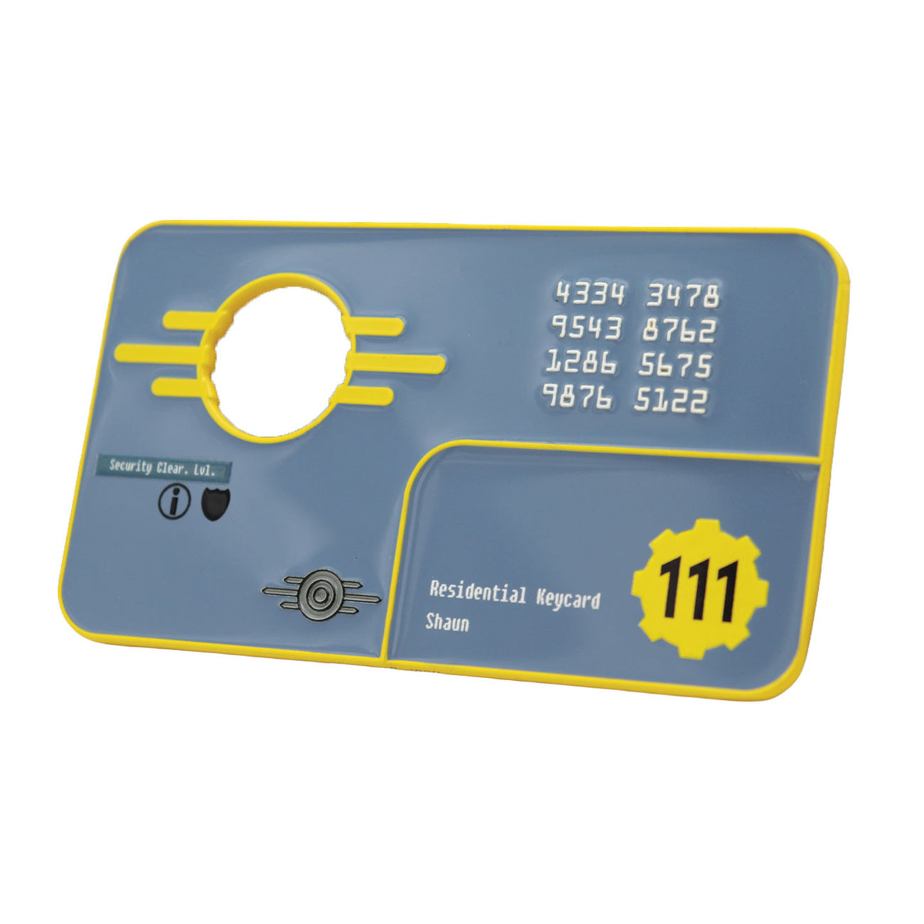 Productafbeelding Fallout 4 - Vault 111 Security Keycard Replica Limited Edition