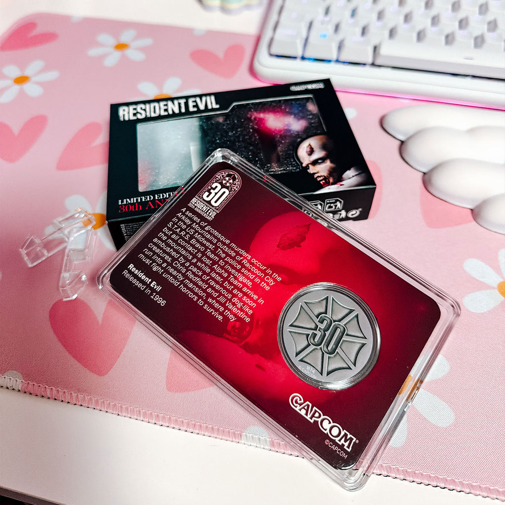 Productafbeelding Resident Evil - 30th Anniversary verzamelaarsmunt Limited Edition