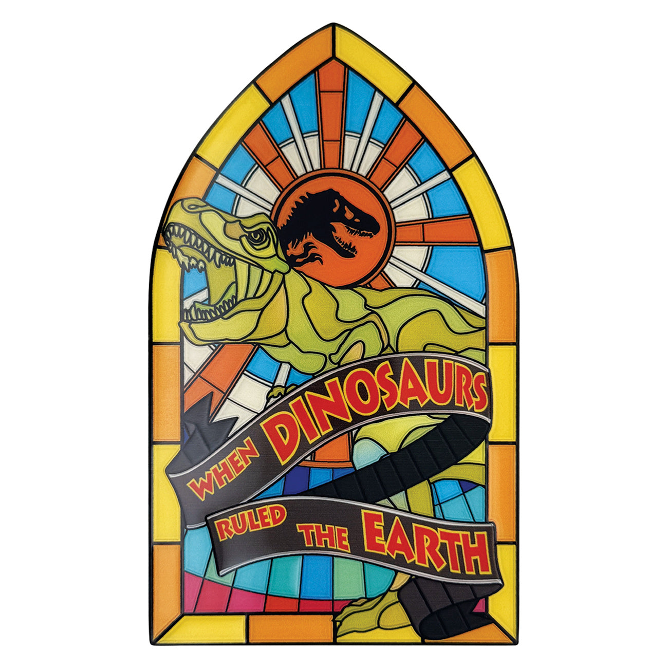 Productafbeelding Jurassic Park - Glas-in-loodraam Limited Edition