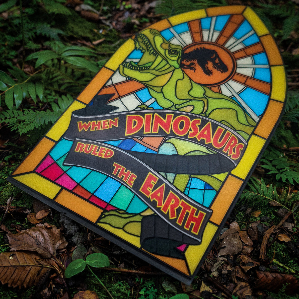 Productafbeelding Jurassic Park - Glas-in-loodraam Limited Edition