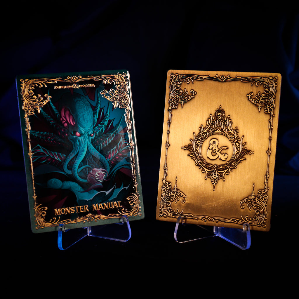 Productafbeelding Dungeons & Dragons – Monster Manual Alternate Cover metalen baar Limited Edition