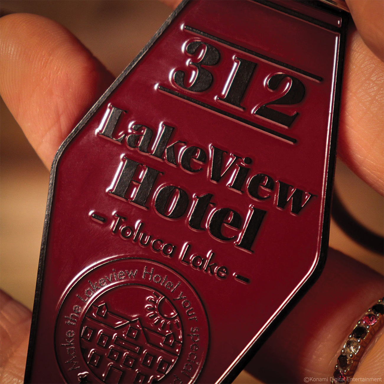 Productafbeelding Silent Hill 2 - Lakeview Hotel Sleutelhanger Limited Edition