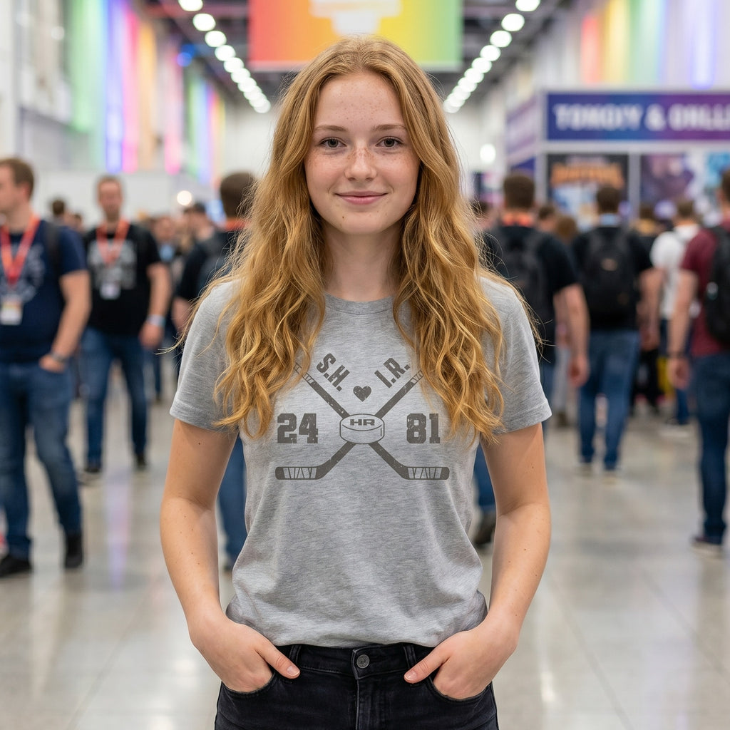 Productafbeelding Hollander en Rozanov hockey T-shirt voor Heated Rivalry-fans