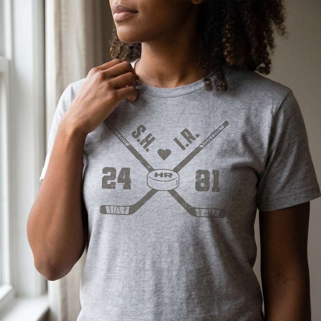 Productafbeelding Hollander en Rozanov hockey T-shirt voor Heated Rivalry-fans