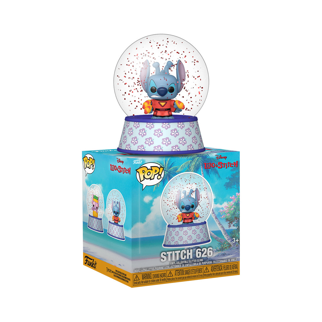 Productafbeelding Stitch Funko Pop Mystery Glitter Sneeuwbol - Lilo & Stitch