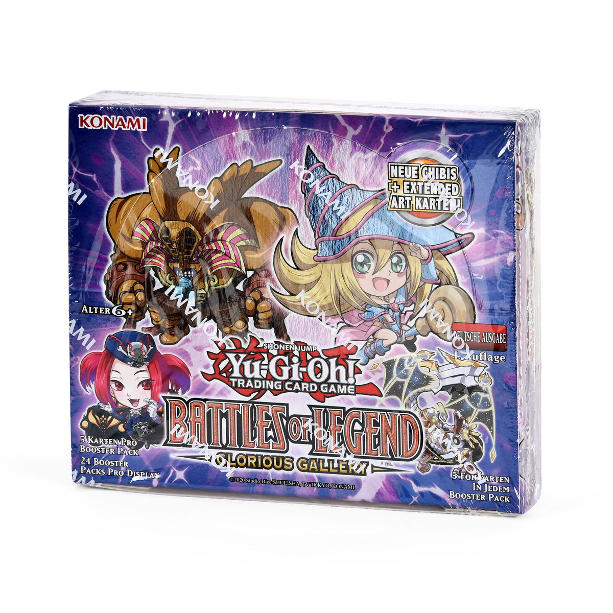 Productafbeelding Yu-Gi-Oh! - Battles of Legend: Glorious Gallery Ruilkaart Booster Display Duitse Versie
