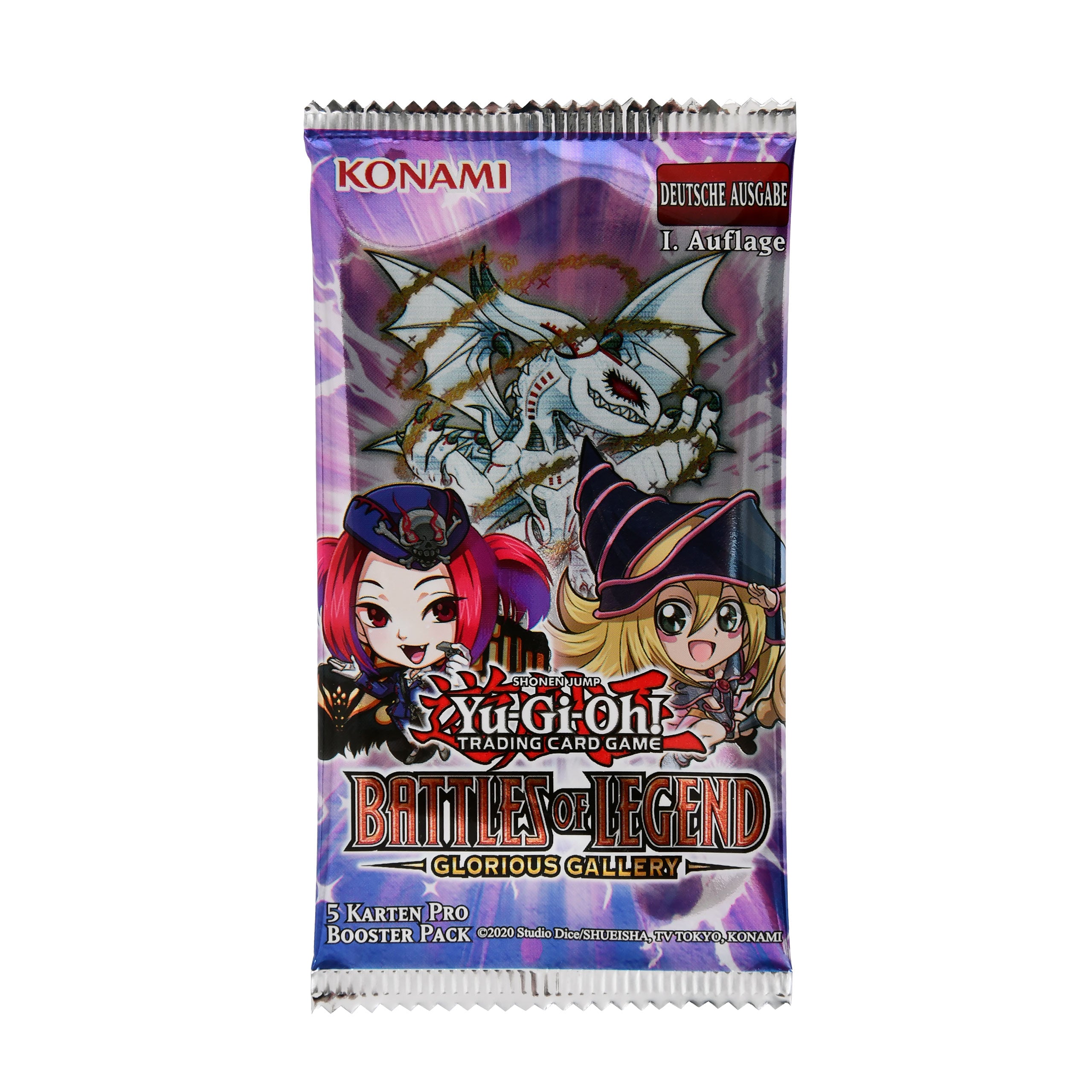 Productafbeelding Yu-Gi-Oh! - Battles of Legend: Monstrous Revenge verzamelkaarten-booster Duitse versie
