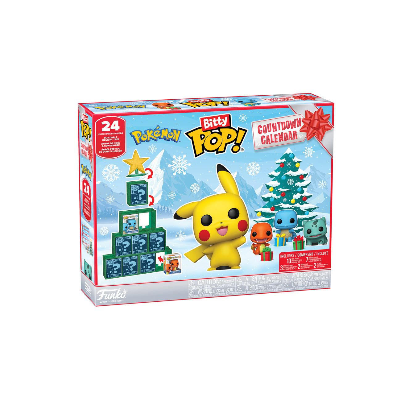 Productafbeelding Pokémon - Bitty Pop Funko Adventskalender