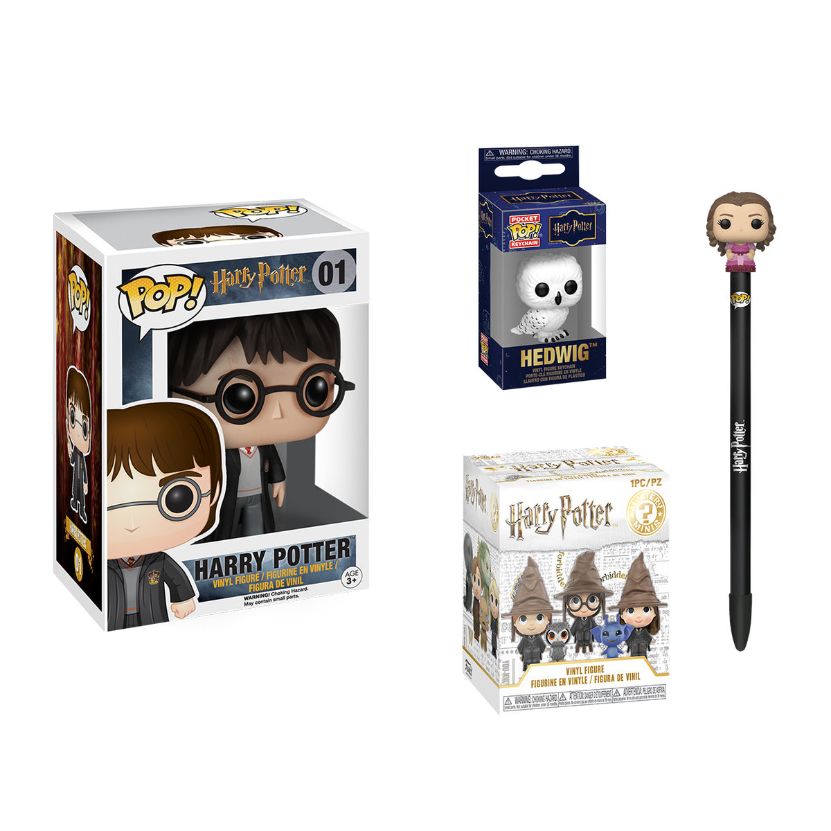 Productafbeelding Harry Potter - Funko Pop Bundle Box 4-delig
