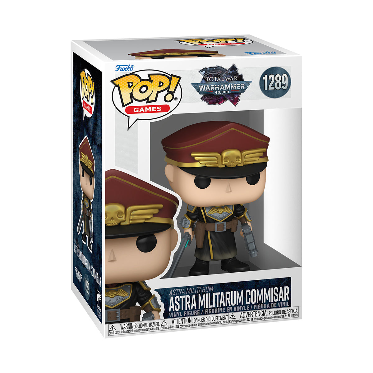 Productafbeelding Warhammer – Astra Militarum Commissar Funko Pop! Figuur