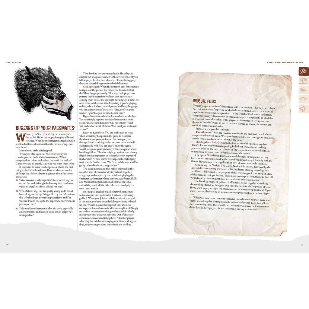 Productafbeelding Werewolf: The Apocalypse 5e RPG-boek Scent of