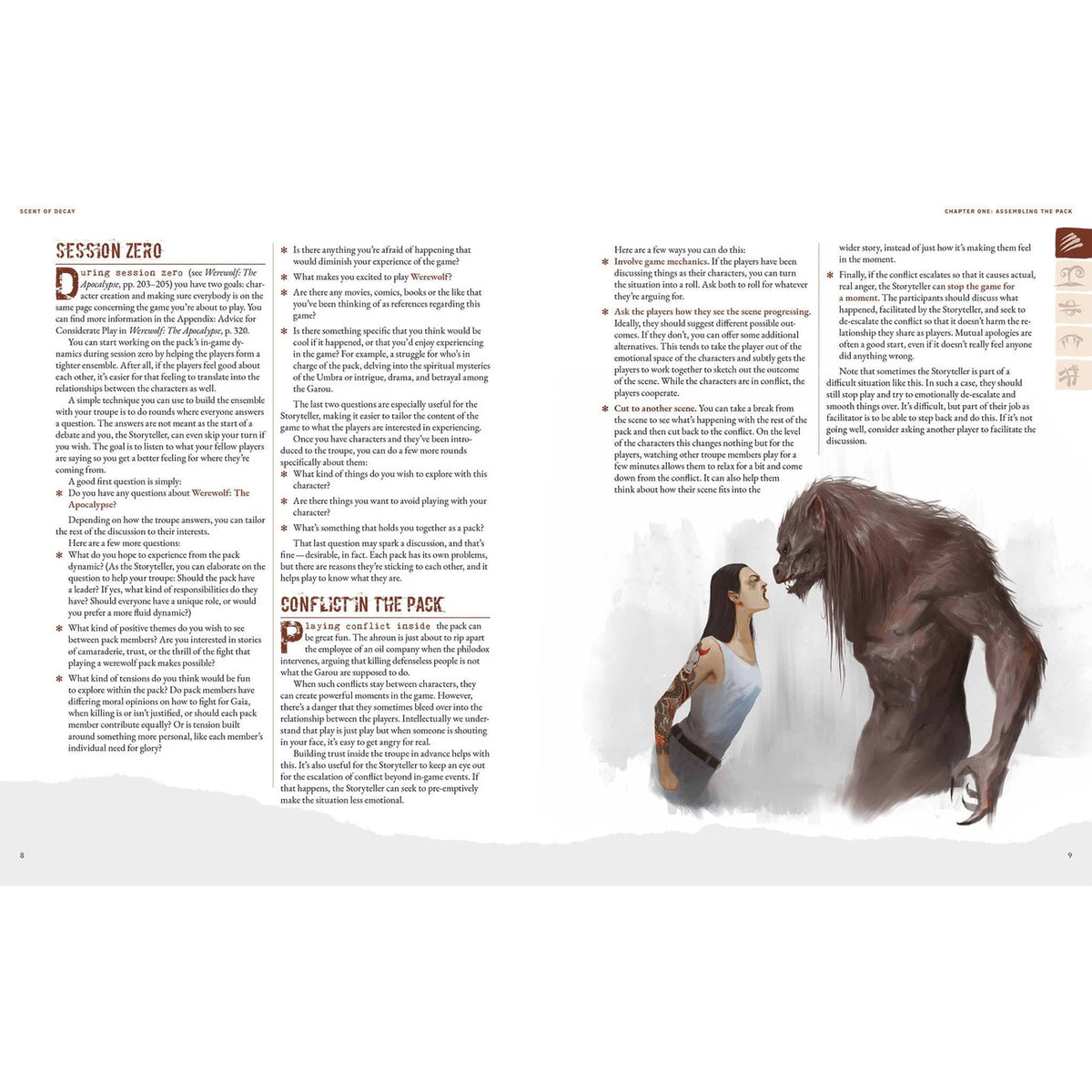 Productafbeelding Werewolf: The Apocalypse 5e RPG-boek Scent of
