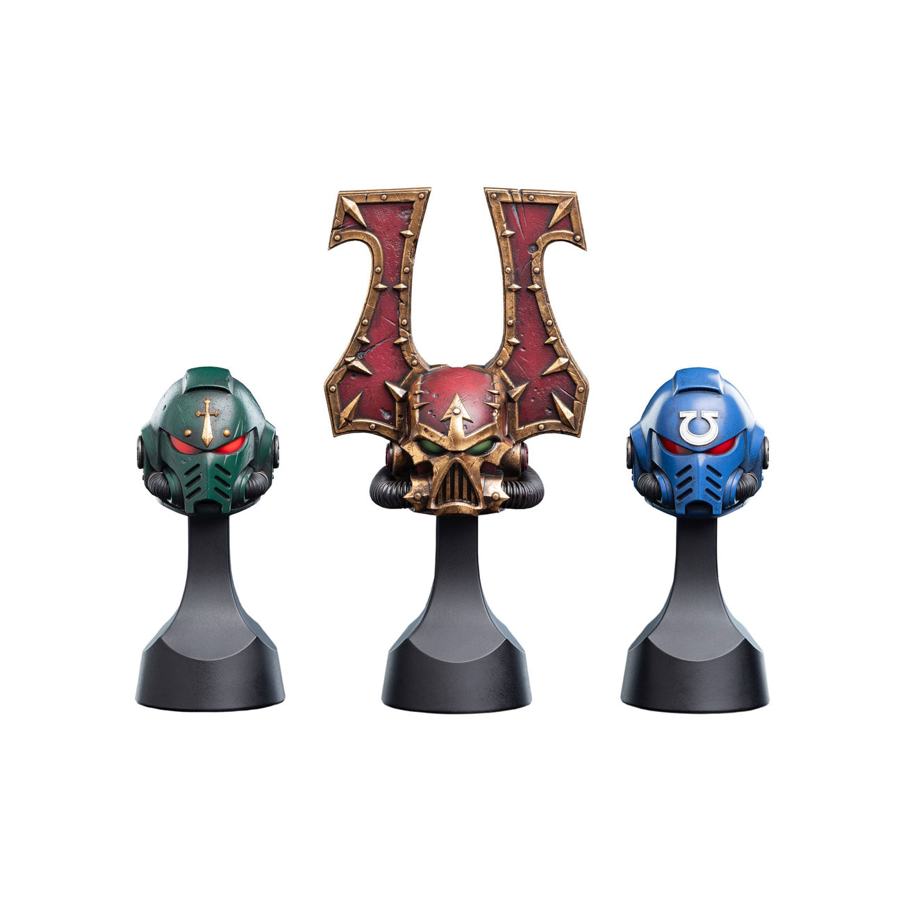 Productafbeelding Warhammer 40,000 Repliek 1/4 Khorne Berzerker Helm 20 cm
