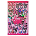 Productafbeelding Sanrio Pink Black Party Series Stickerset Kuromi & My Melody
