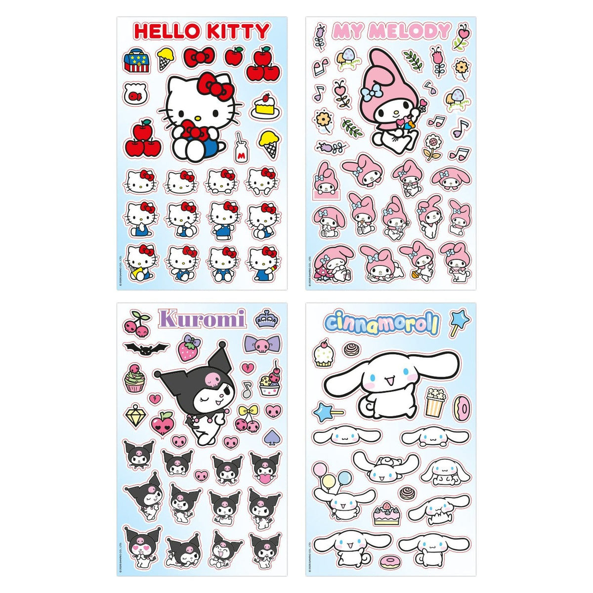 Productafbeelding Sanrio Stickerset Hello Kitty & Friends 04 Basic