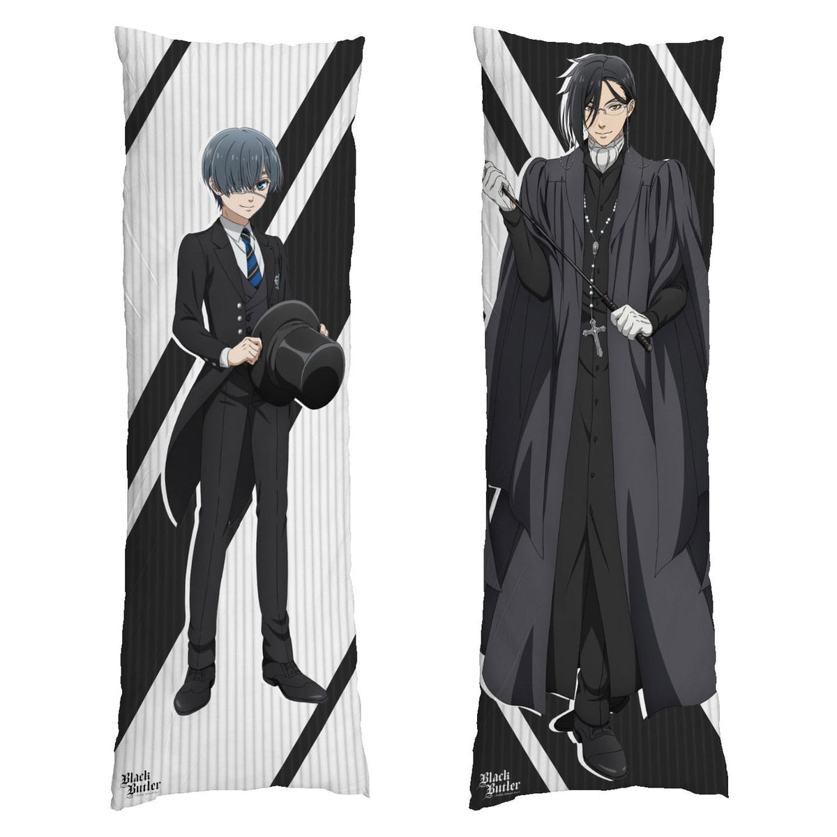 Productafbeelding Black Butler dakimakura kussensloop Sebastian & Ciel 150 x