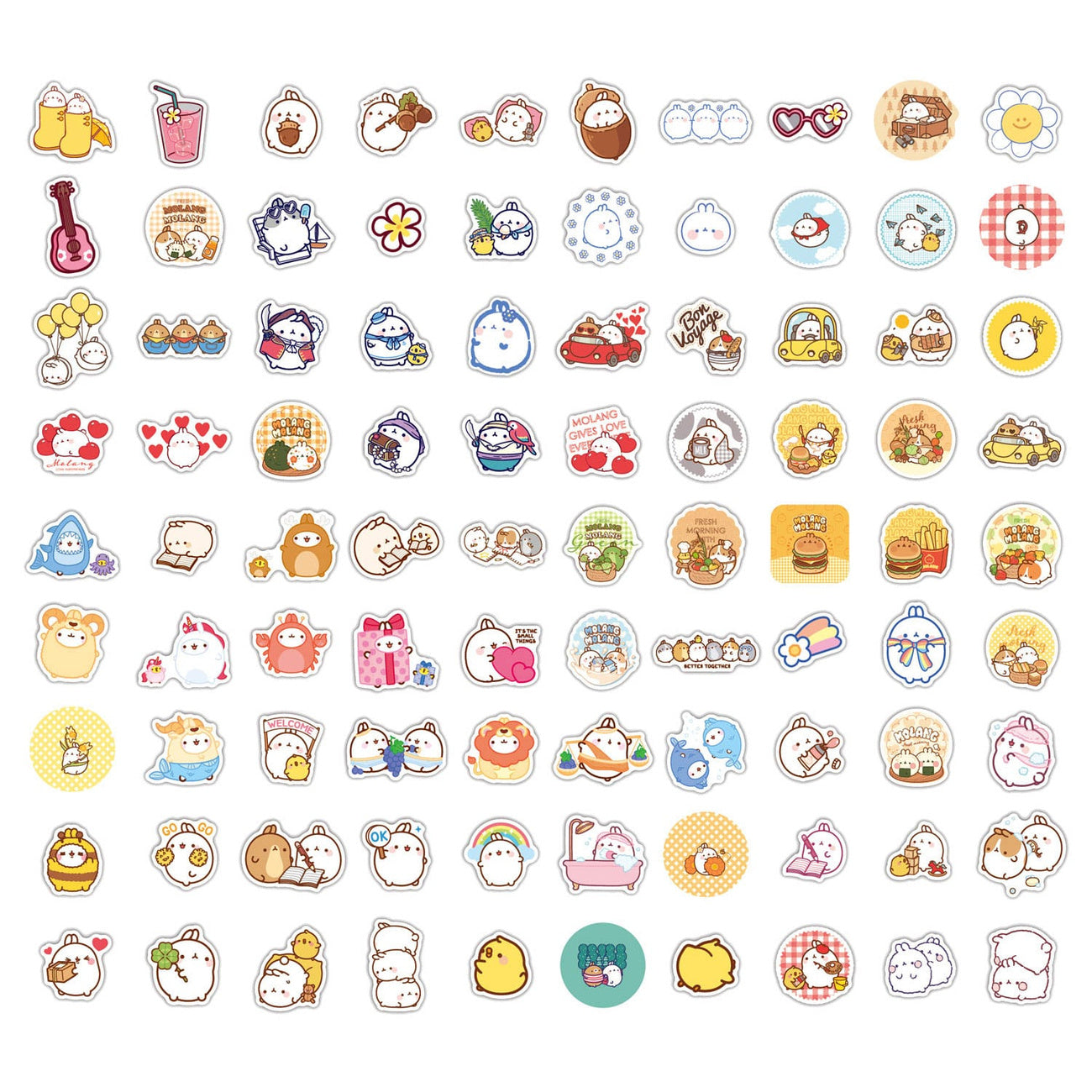 Productafbeelding Molang Sticker Pack Sweet Moments
