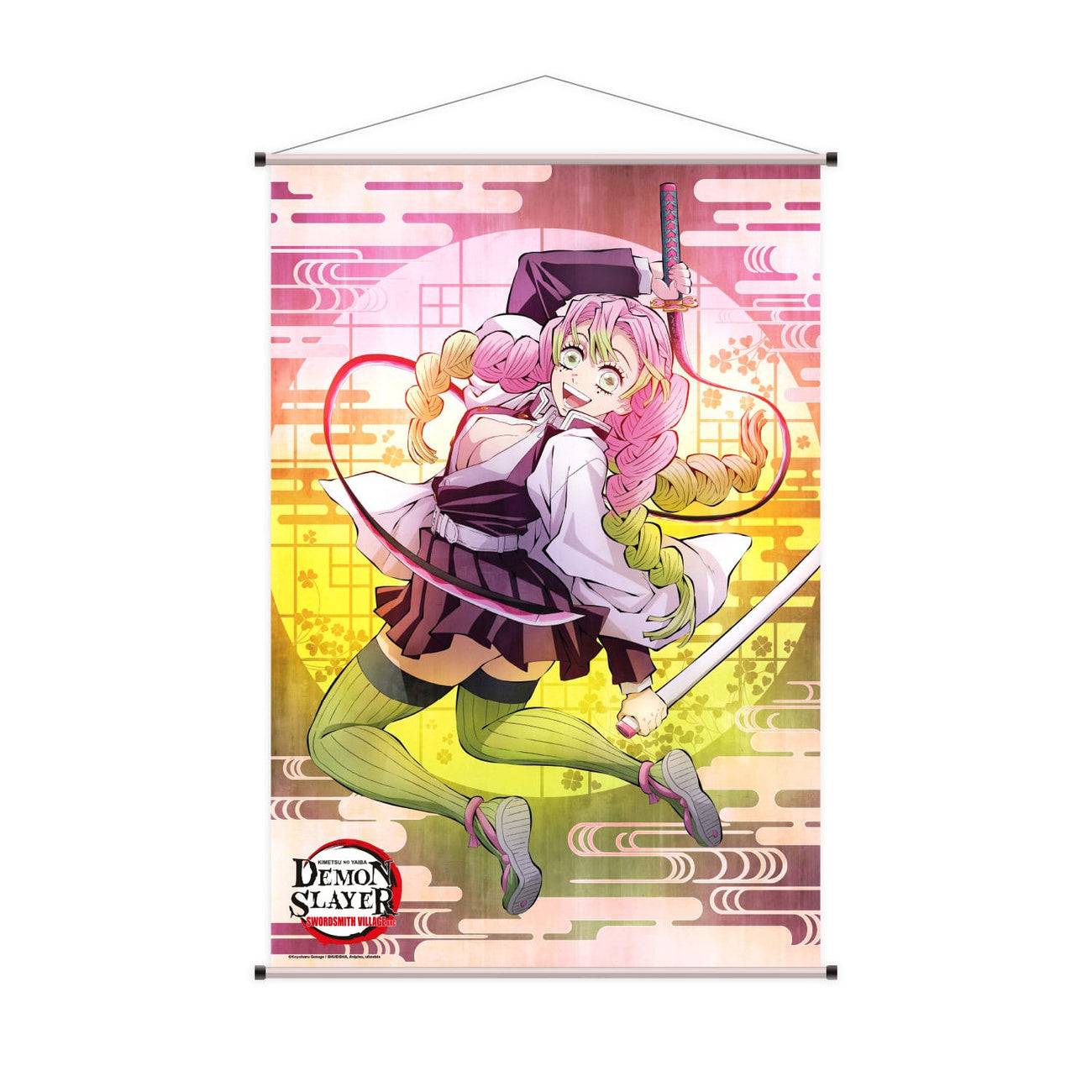 Productafbeelding Demon Slayer Wandscroll Mitsuri 60 x 90 cm