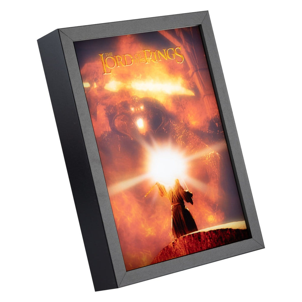 Productafbeelding In de Ban van de Ring Gekaderd LED-paneel 28 x 20 cm