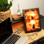 Productafbeelding In de Ban van de Ring Gekaderd LED-paneel 28 x 20 cm