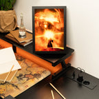 Productafbeelding In de Ban van de Ring Gekaderd LED-paneel 28 x 20 cm