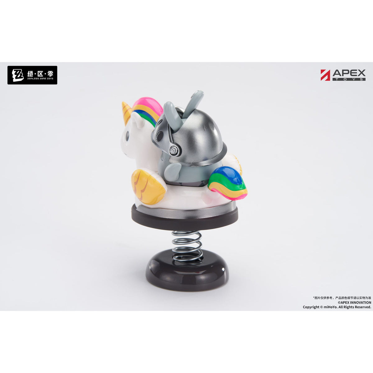Productafbeelding Zenless Zone Zero PVC Beeldenis Happy Shake Knightboo 9 cm