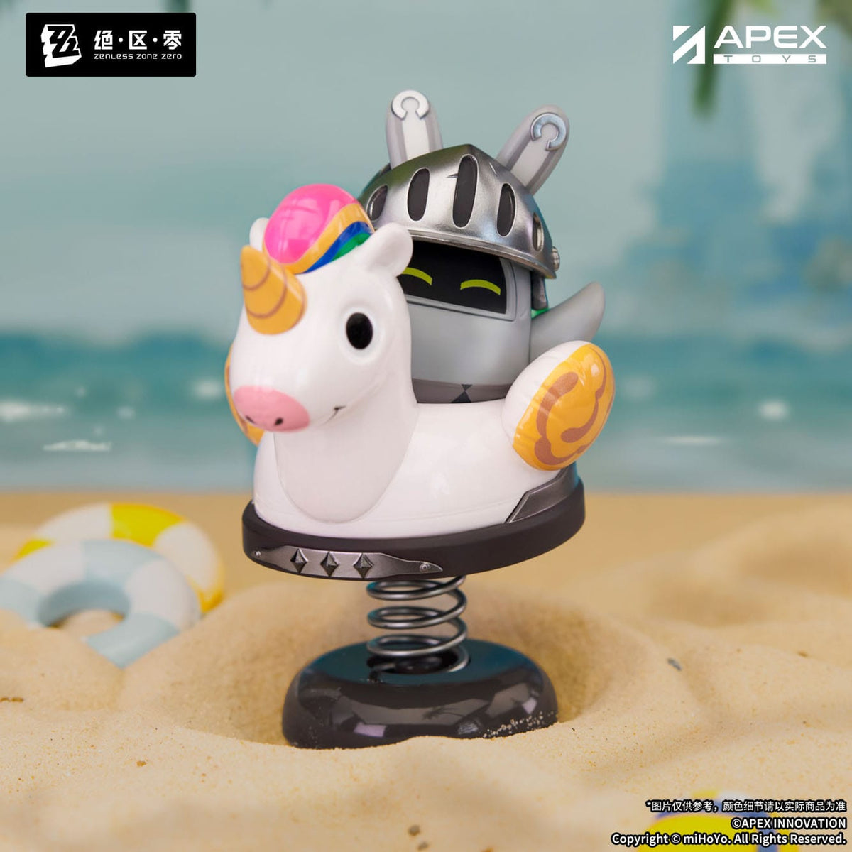 Productafbeelding Zenless Zone Zero PVC Beeldenis Happy Shake Knightboo 9 cm