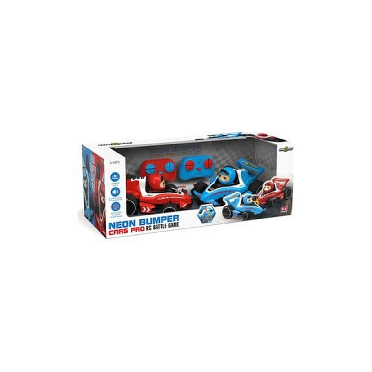 Productafbeelding Gear2Play Voertuig RC Speelgoed Neon Bumper Cars Pro