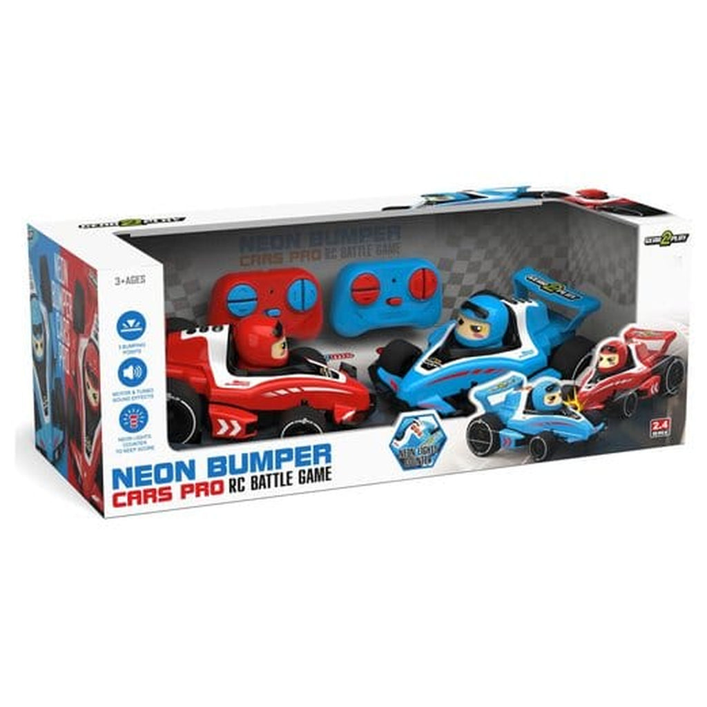 Productafbeelding Gear2Play Voertuig RC Speelgoed Neon Bumper Cars Pro