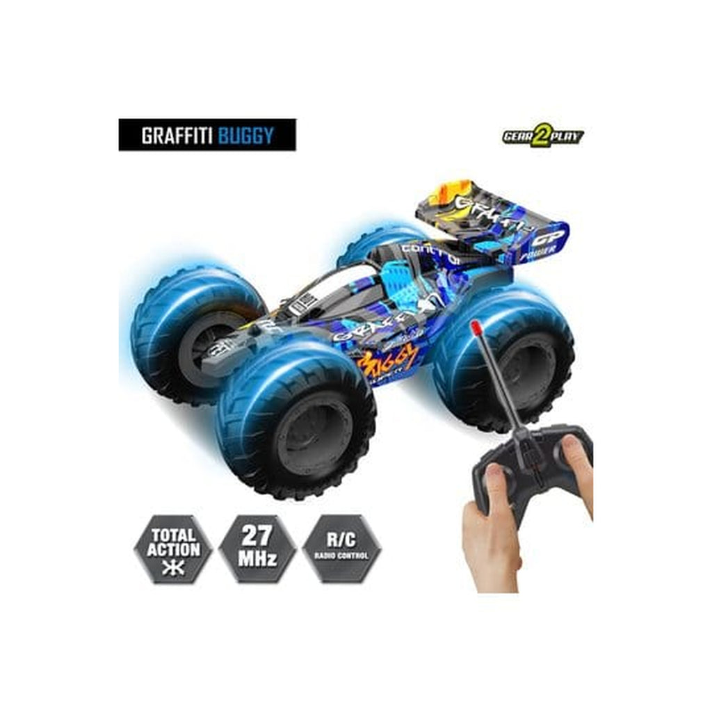 Productafbeelding Gear2Play Voertuig – Radiografisch bestuurbare RC Buggy Graffiti Buggy