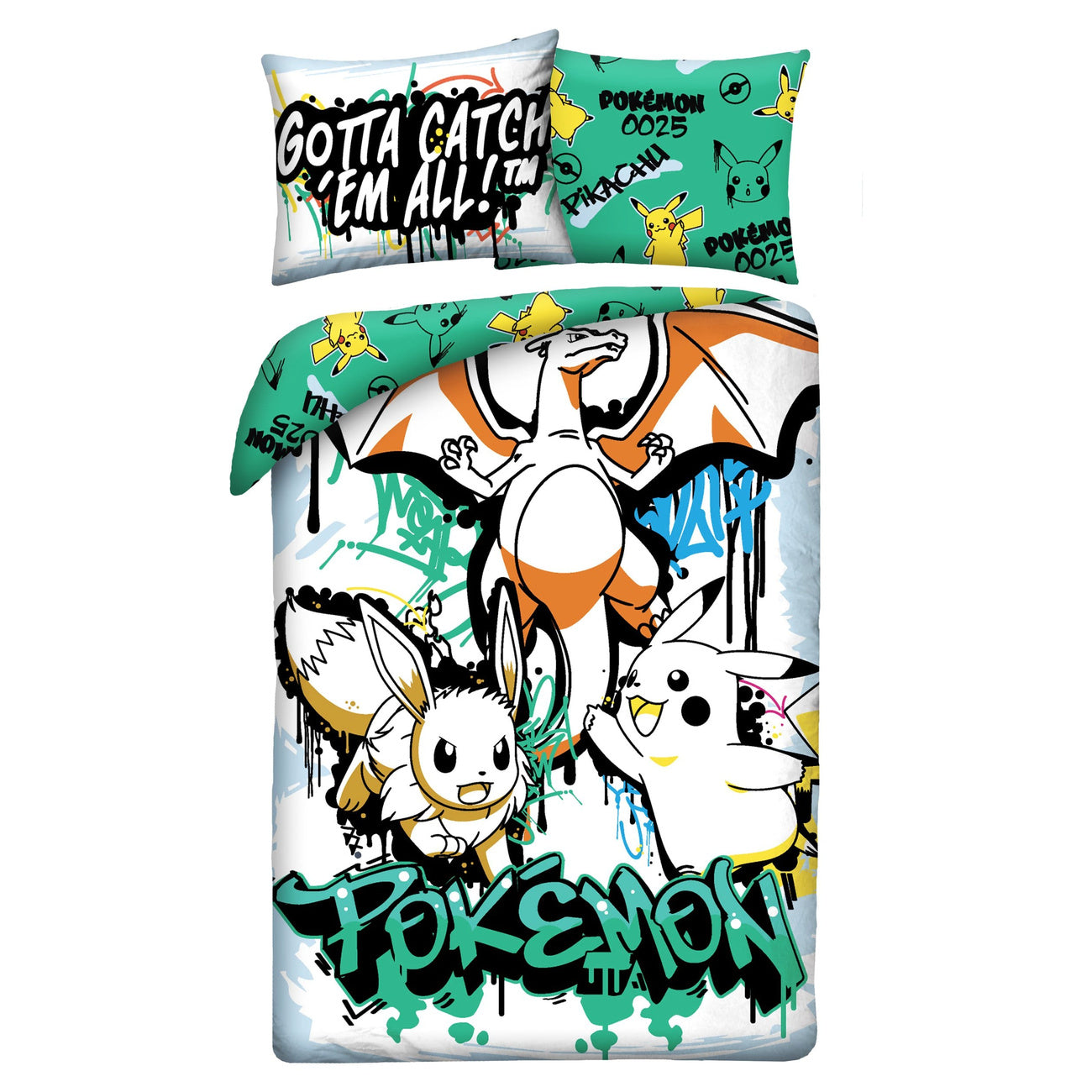 Productafbeelding Pokémon Beddengoed Ver. 18 140 x 200 cm / 70 x 90 cm