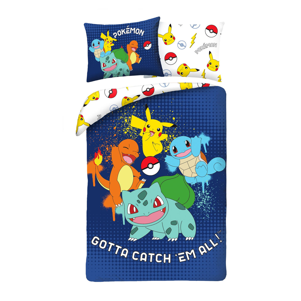 Productafbeelding Pokémon Beddengoed Ver. 10 140 x 200 cm / 70 x 90 cm