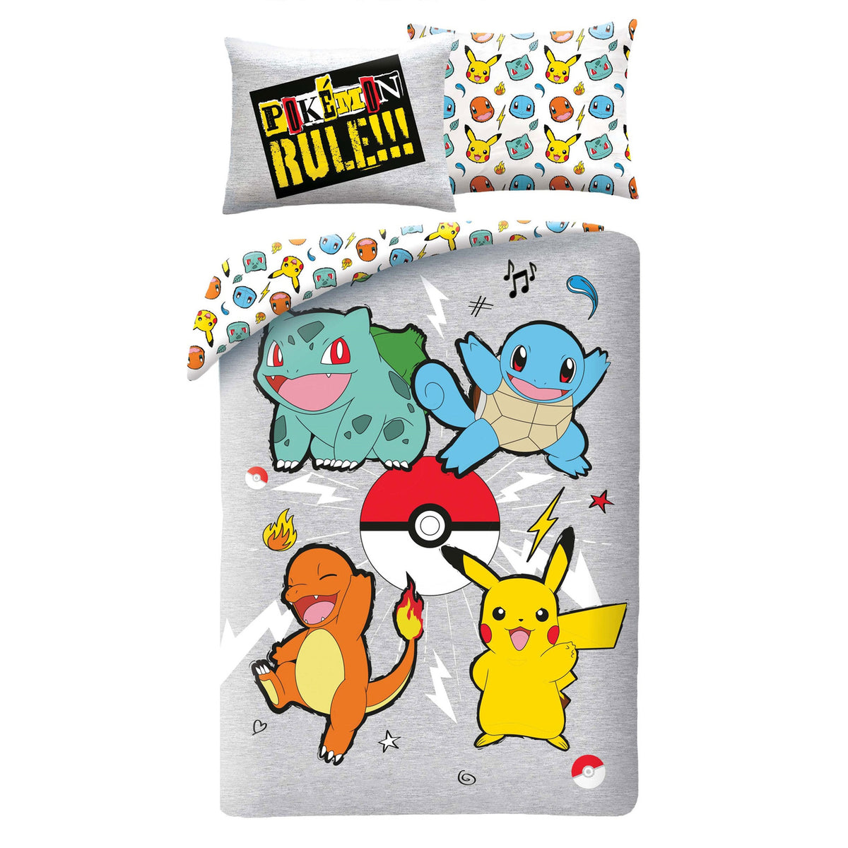 Productafbeelding Pokémon Beddengoed Ver. 5 140 x 200 cm / 70 x 90 cm